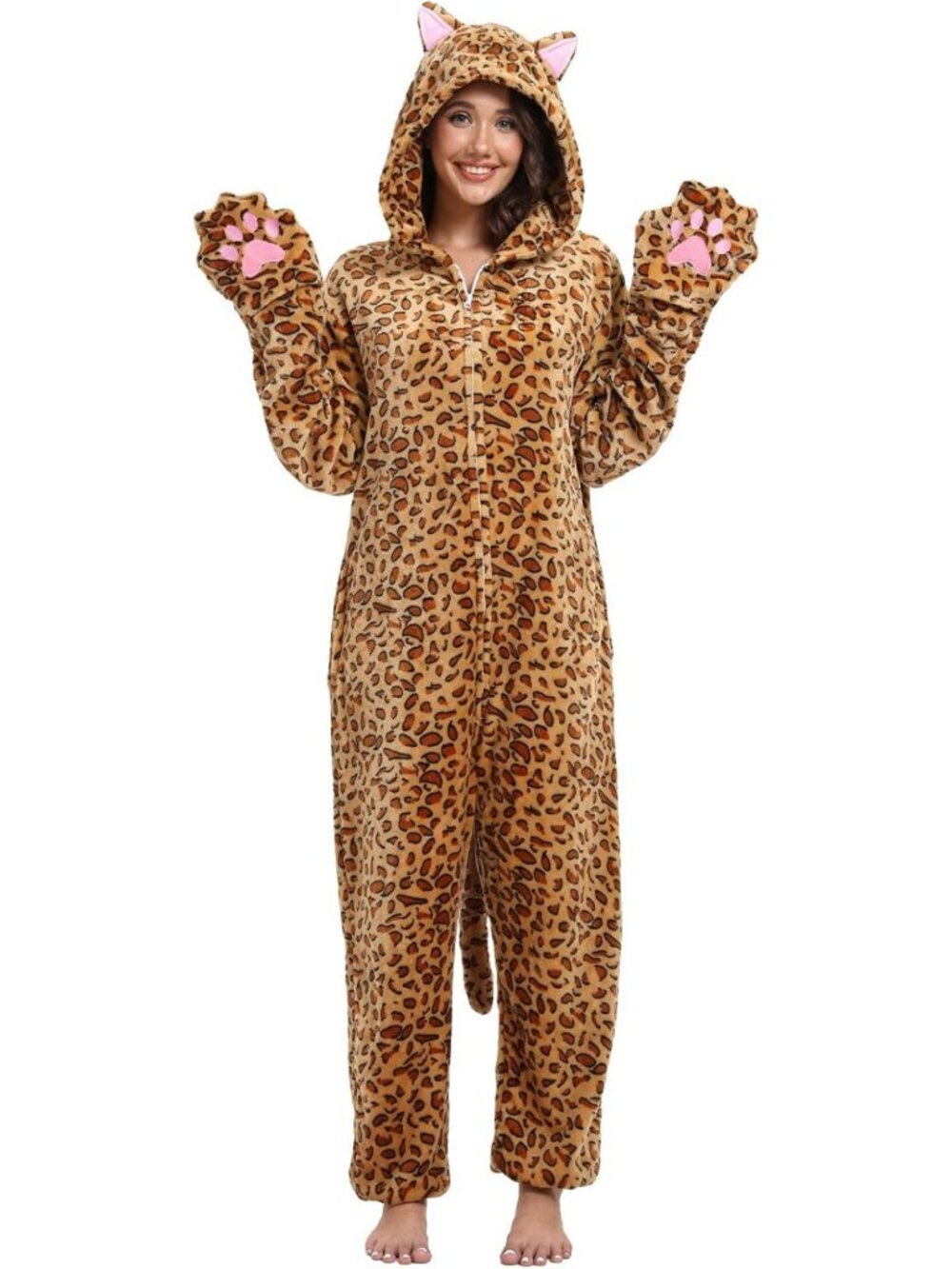 Cozy Animal Onesie Pajamas for Adults | Fun One-Piece Costume for Halloween